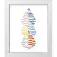 thumbnail image 1 of Hershey, Moira 15x18 White Modern Wood Framed Museum Art Print Titled - Meditate IV Bright, 1 of 4