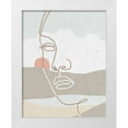 thumbnail image 1 of Hershey, Moira 15x18 White Modern Wood Framed Museum Art Print Titled - Mykonos II Neutral, 1 of 4