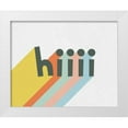 thumbnail image 1 of Hershey, Moira 18x15 White Modern Wood Framed Museum Art Print Titled - Rainbow Words VI Crop, 1 of 4
