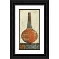 thumbnail image 1 of Hershey, Moira 18x32 Black Ornate Wood Framed with Double Matting Museum Art Print Titled - Indian Vessels I, 1 of 4