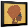 thumbnail image 1 of Hershey, Moira 20x20 Black Modern Framed Museum Art Print Titled - Kenya Couture I, 1 of 5
