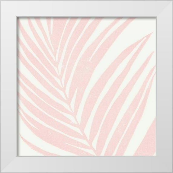Hershey, Moira 20x20 White Modern Wood Framed Museum Art Print Titled - Tropical Treasures Pastel III