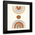 thumbnail image 1 of Hershey, Moira 20x24 Black Modern Framed Museum Art Print Titled - Desert Rainbows II, 1 of 5