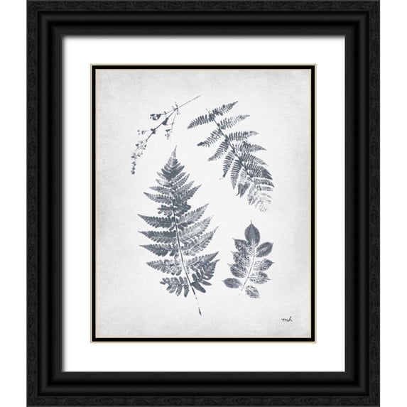 Hershey, Moira 20x24 Black Ornate Wood Framed with Double Matting Museum Art Print Titled - Walk in the Woods I