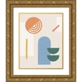 thumbnail image 1 of Hershey, Moira 20x24 Gold Ornate Wood Framed with Double Matting Museum Art Print Titled - Shapely I, 1 of 4
