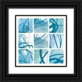thumbnail image 1 of Hershey, Moira 26x26 Black Ornate Wood Framed with Double Matting Museum Art Print Titled - Underwater, 1 of 4