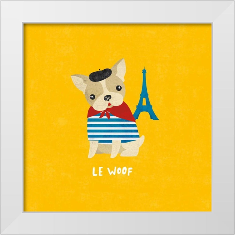 Hershey, Moira 26x26 White Modern Wood Framed Museum Art Print Titled