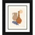 thumbnail image 1 of Hershey, Moira 26x32 Black Ornate Wood Framed with Double Matting Museum Art Print Titled - Oasis II, 1 of 4