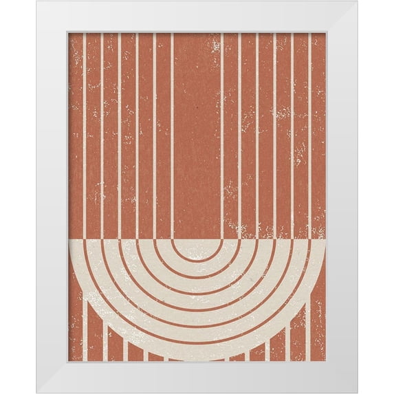 Hershey, Moira 26x32 White Modern Wood Framed Museum Art Print Titled - Gate II
