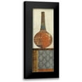 thumbnail image 1 of Hershey, Moira 9x18 Black Modern Framed Museum Art Print Titled - Indian Vessels I, 1 of 5