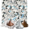 thumbnail image 1 of Hershey,S Kisses Milk Chocolate Candy In Silver Foils – 280 Pieces (3 Pounds) Bulk Party Pack Individually Wrapped, 1 of 3