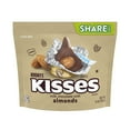thumbnail image 1 of Hershey,S Kisses Milk Chocolate With Almonds Candy Share Pack, 10 Oz, 1 of 3