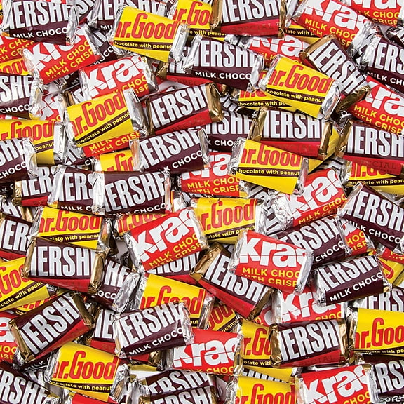 Hershey,S Miniatures Assorted Chocolate Candy - 100 Pieces (2 Pounds) Individually Wrapped Bulk Pack