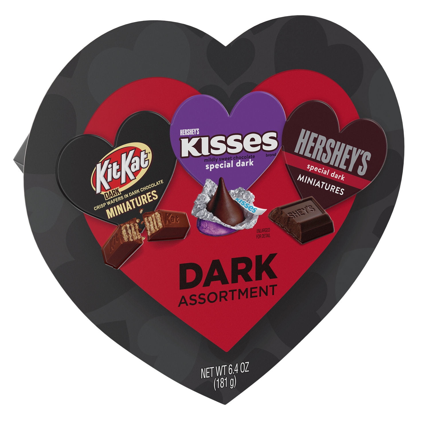 Hershey's And Kit Kat® Assorted Dark Chocolate Valentine's Day Candy