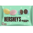 thumbnail image 1 of HERSHEY'S Candy Coated Milk Chocolate Eggs, Easter Candy Bag, 9 oz, 1 of 10