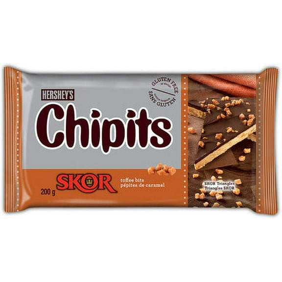 Hershey's Chipits Skor Toffee bits, 200g/7.1 oz., {Imported from Canada}