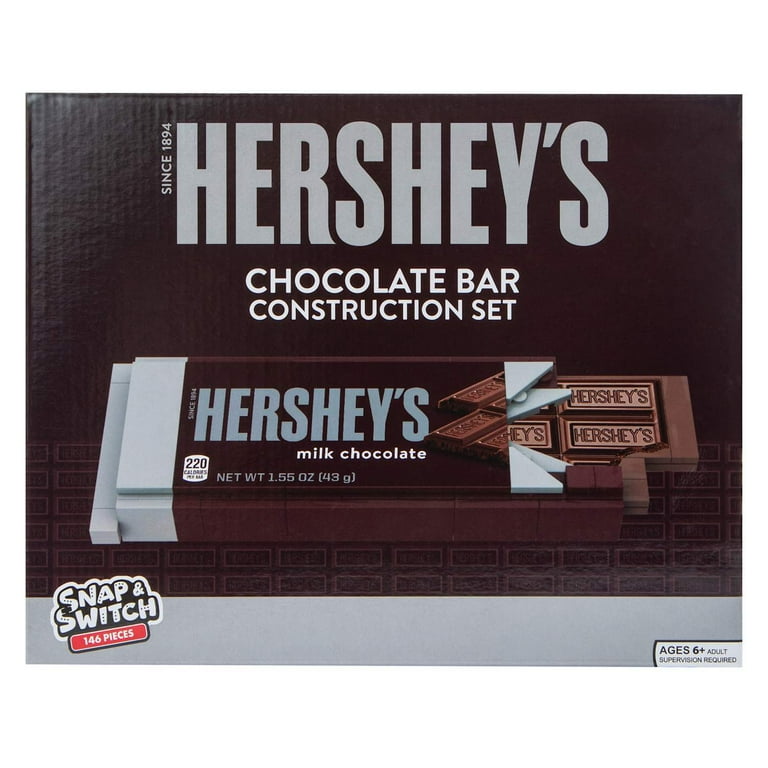 Hershey's Chocolate Bar Snap Switch Set, 146 pcs, Candy Gift