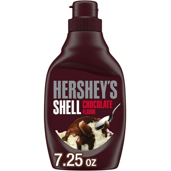 Hershey's Chocolate Shell Topping, Bottle 7.25 oz