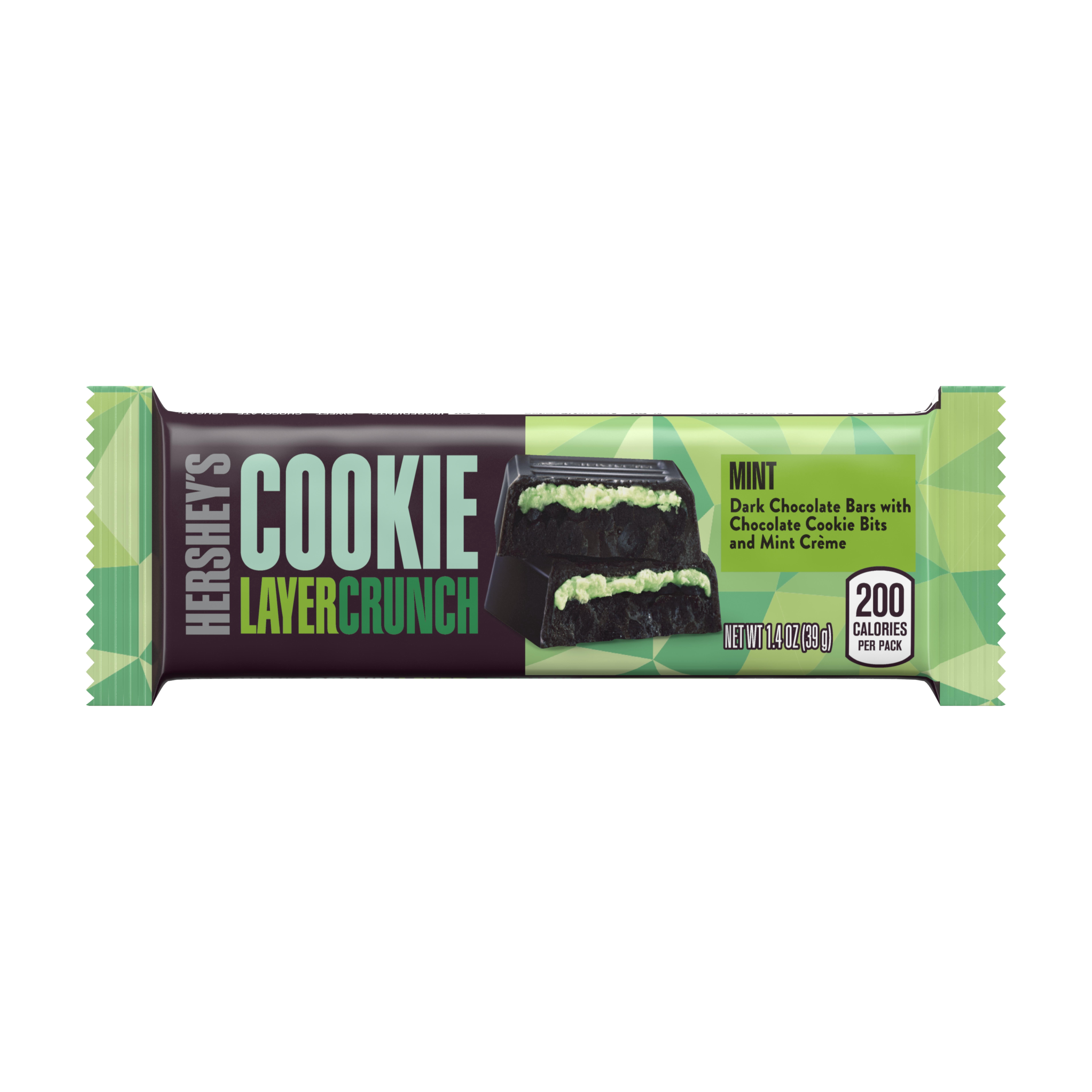 Hershey's Cookie Layer Crunch, Mint, 1.4 Ounces