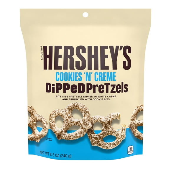 Hershey's, Cookies N Creme Dipped Pretzels, 8.5 Oz