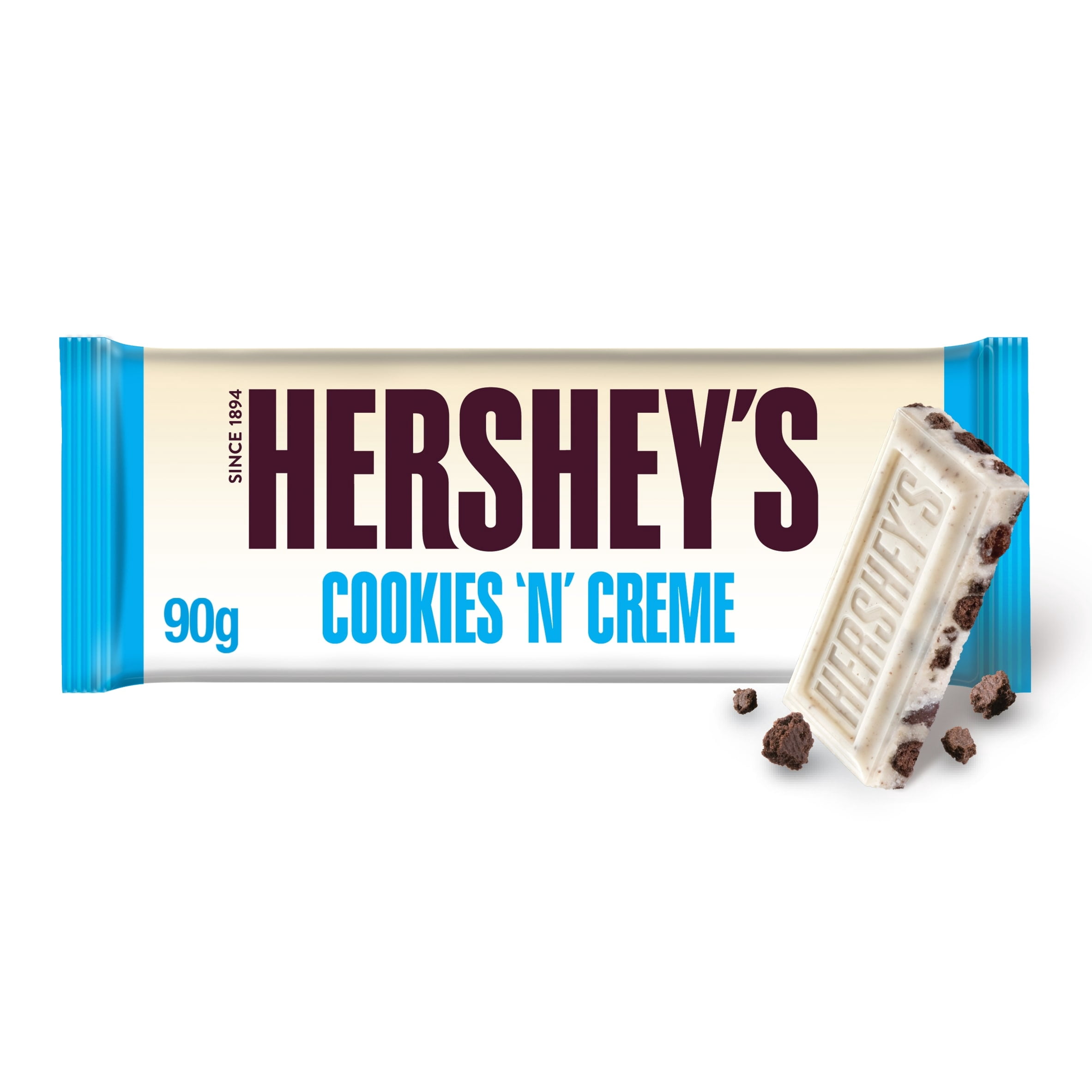 Hershey's Cookies 'N' Creme White Chocolate 90g, Imported from Britain