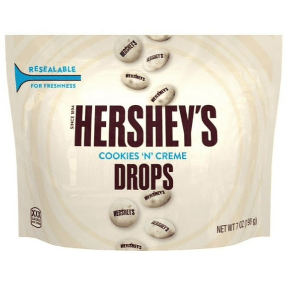 Hershey's Cookies and Crme Drops - 7.6oz (Pack of 24)