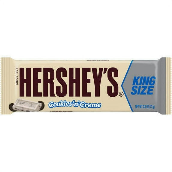 Hershey's Cookies 'n' Creme Bar, 2.6 oz