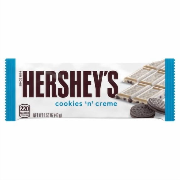 HERSHEYS Candy Bar Cookies n Crème - 1.55 Oz