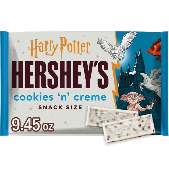 Hershey's Cookies 'n' Creme Harry Potter Magical Friends Halloween Candy, Bag 9.45 oz