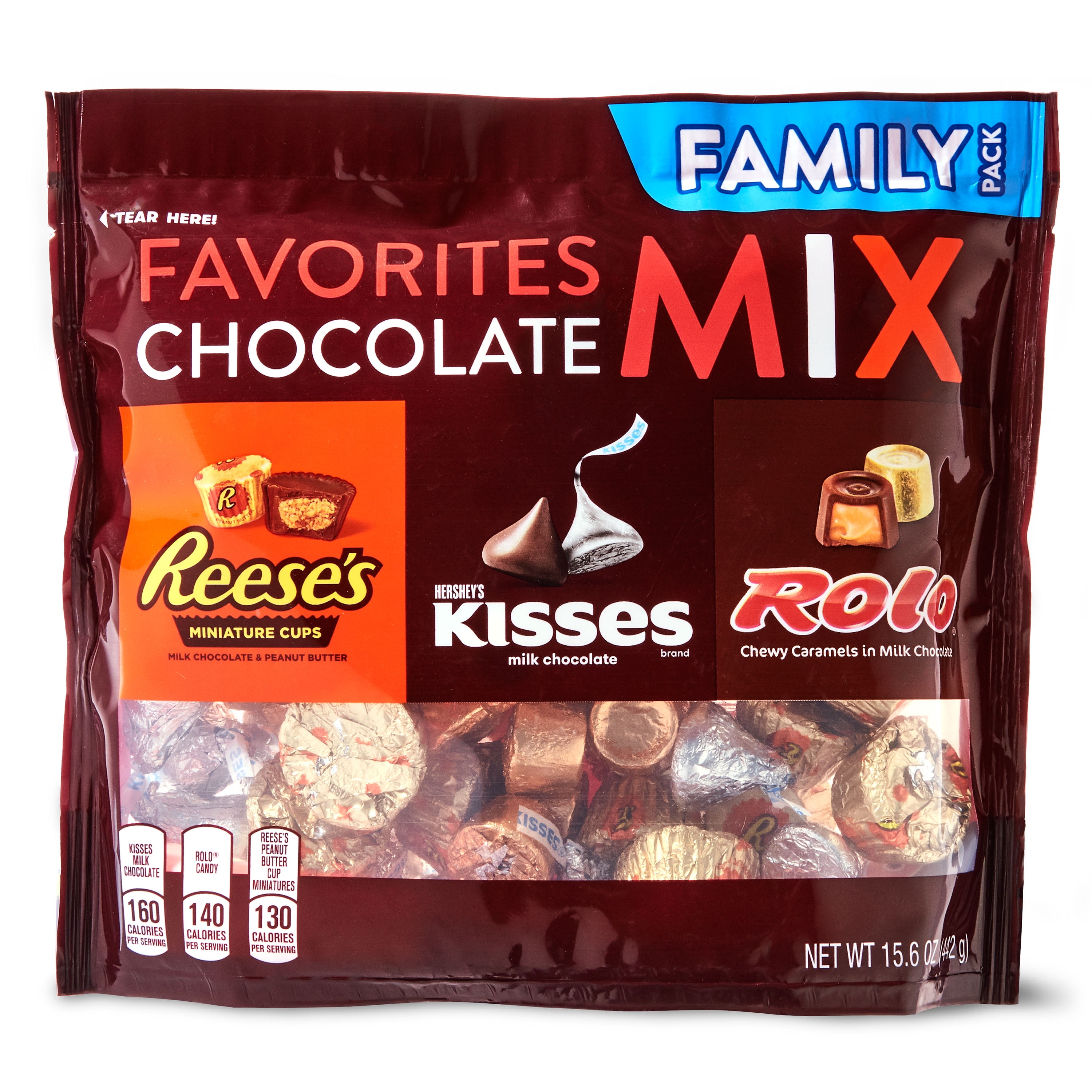 Hershey's Favorites Chocolate Mix, Family Pack, 15.6 oz