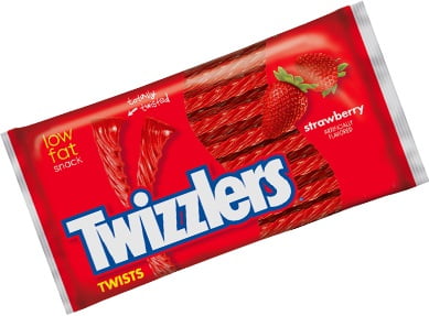 Hershey's Foods Twizzlers Twists Chewy Candy, 17.6 Oz.