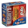 thumbnail image 1 of Hersheys Full Size Chocolate Candy Bar Variety Pack, Assorted 1.5 oz Bar, 18 Bars/Box, Delivered in 1-4 Business Days, 1 of 3
