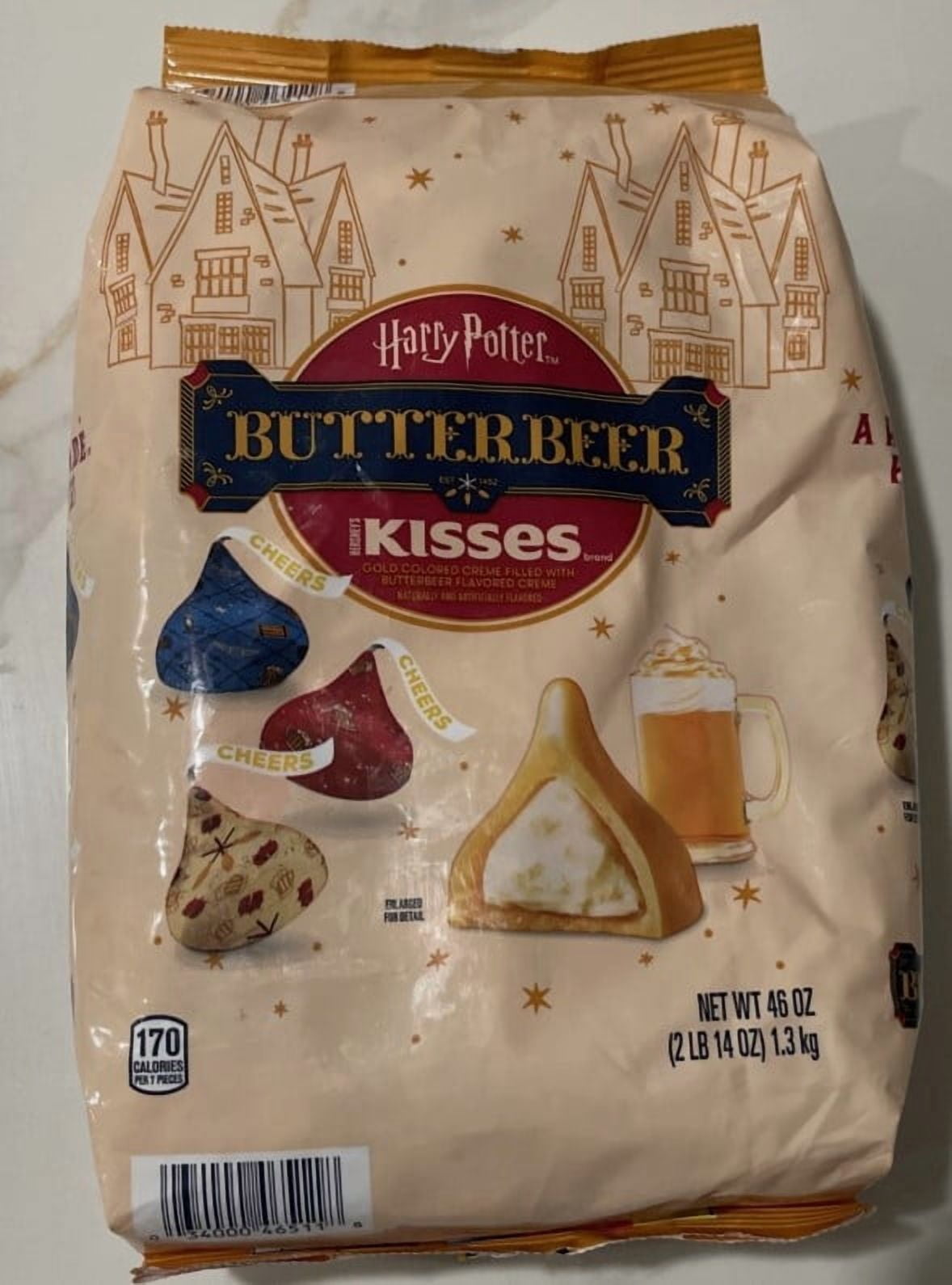 Hershey's Harry Potter Butterbeer Kisses 2 Lb Bag