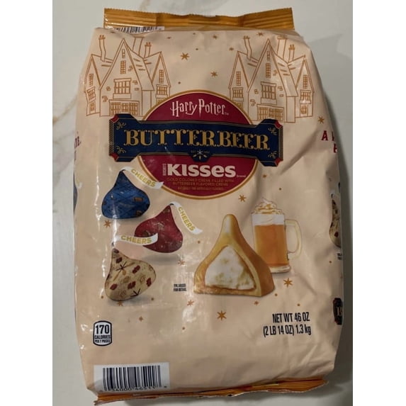 Hershey's Harry Potter Butterbeer Kisses 2 Lb Bag