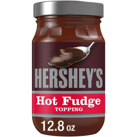 Hershey's Hot Fudge Sauce Topping, Jar 12.8 oz