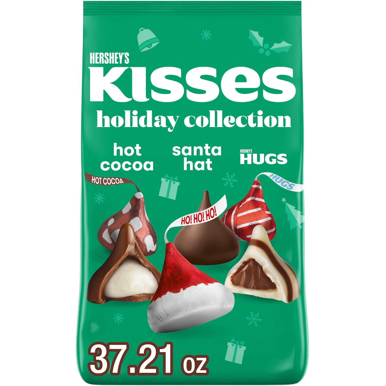 HOLIDAY HI-FI SLAP 151cm 【美品】 Hershey's Hugs and Kisses Assorted Flavored Christmas Candy