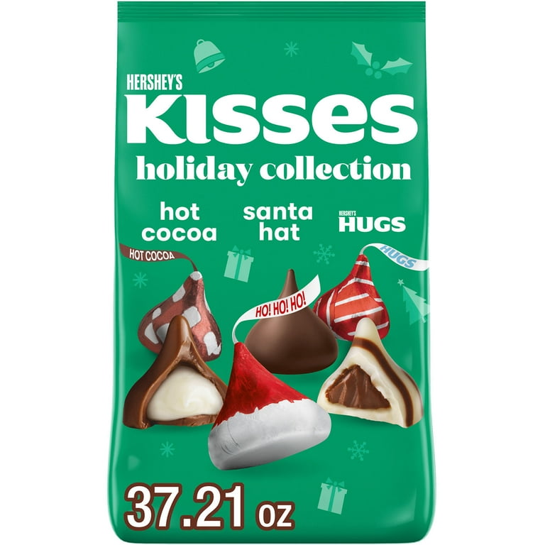 Hershey's Hugs and Kisses Assorted Flavored Christmas Candy