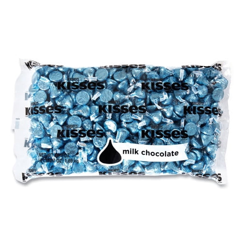 KISSES, Milk Chocolate, Green Wrappers, 66.7 oz Bag, Ships in 1-3 Business Days KISSES, Milk Chocolate, Green Wrappers, 66.7 oz Bag, Ships in 1-3 Business Days