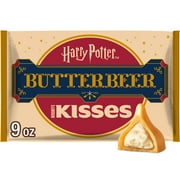 HERSHEY'S KISSES Butterbeer Flavored, Easter Candy Bag, 9 oz