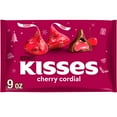 thumbnail image 1 of Hershey's Kisses Cherry Cordial Flavored Christmas Candy, Bag 9 oz, 1 of 9
