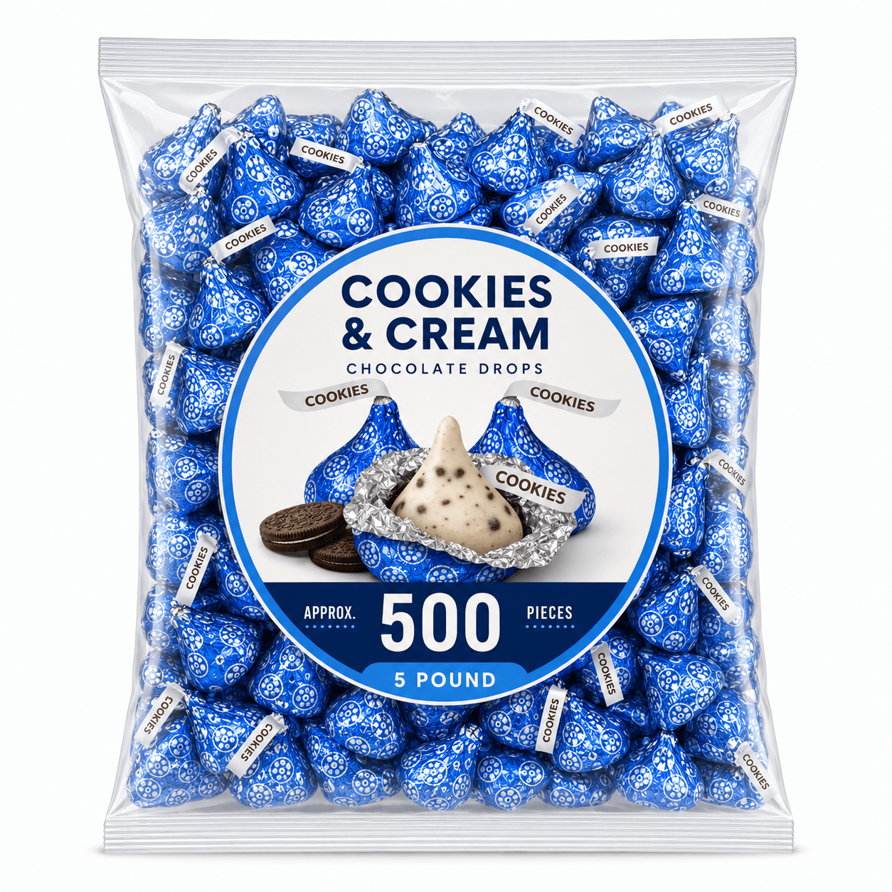 Hershey's Kisses Cookies 'n' Creme – Bulk Value Pack