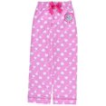 thumbnail image 1 of Hershey's Kisses Girls Teen Pink and White Hearts Lounge Pants Gym Shorts (Size X-Large), 1 of 2