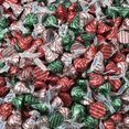 thumbnail image 1 of Hershey's Kisses Hugs, Milk Chocolate Hug White Crème Holiday Candy (5 Pounds), 1 of 6