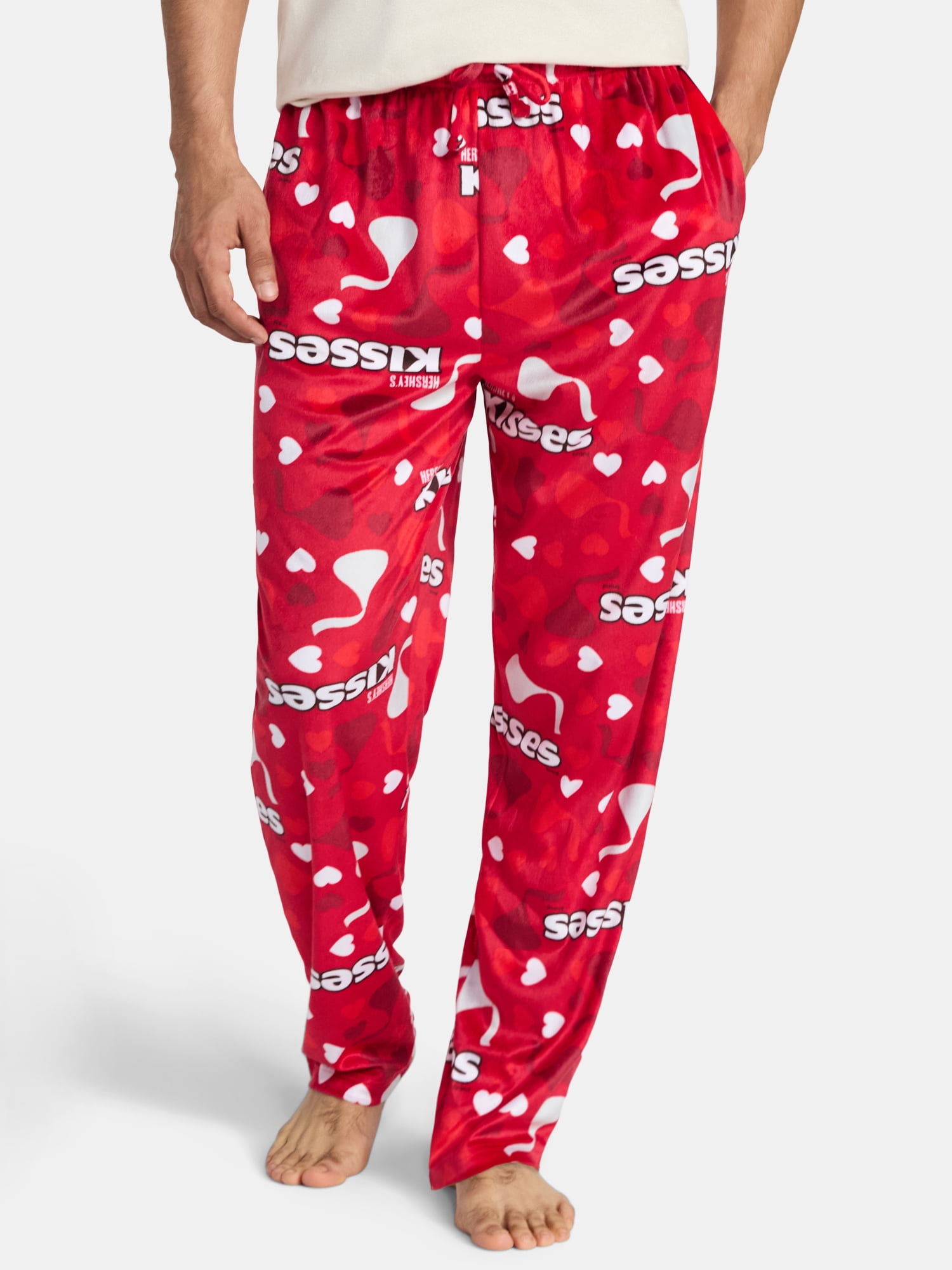 Hershey's Kisses Men's Valentine's Day Sleep Pants, Sizes S-2XL
