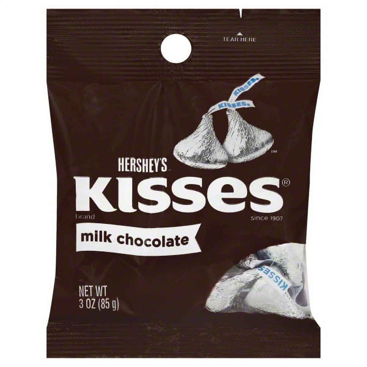 Hershey's Kisses Milk Chocolate, 3 Oz. - Walmart.com