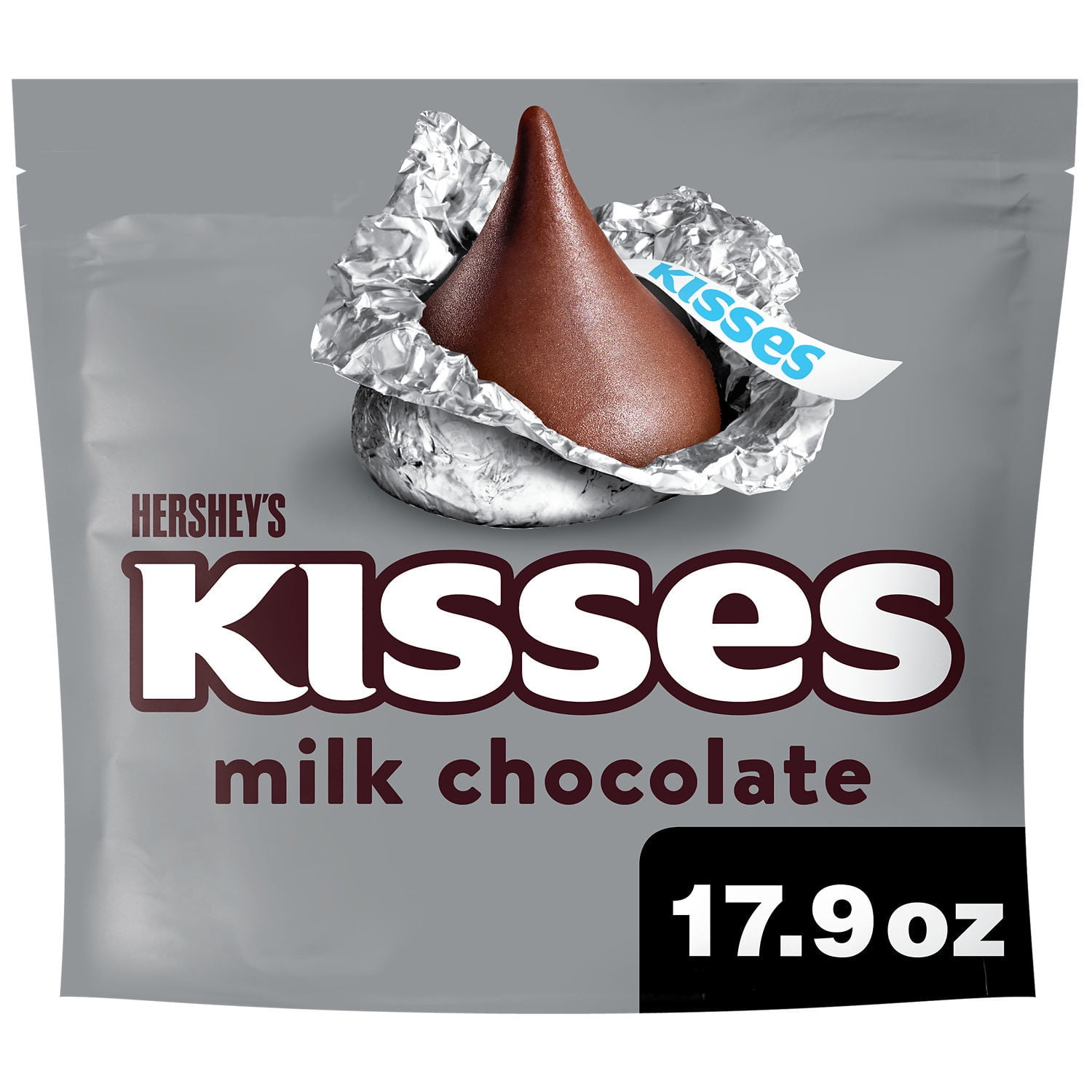 Hershey’s Kisses Milk Chocolate Candy, Family Pack 17.9 oz