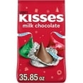 thumbnail image 1 of Hershey's Kisses Milk Chocolate Christmas Candy, Bulk Bag 35.85 oz, 1 of 1