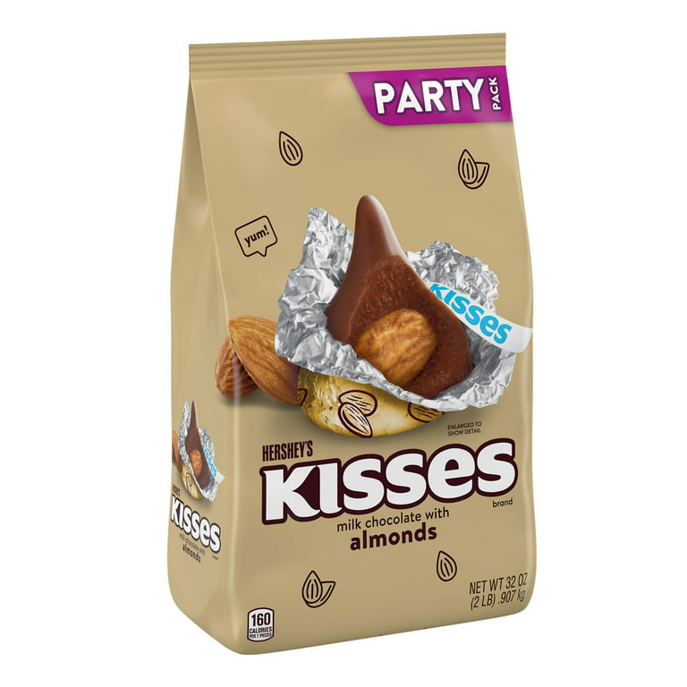 Hershey's Kisses Milk Chocolate Candy - 35.8oz : Target