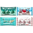 thumbnail image 1 of Hershey's Kisses Seasonal Chocolate Variety Pack - Sugar Cookie, Mint Truffle, Candy Cane, and Hot Cocoa - Individually Wrapped Limited Edition Kisses - 9 - 10.1 Ounce Bags (Pack of 4), 1 of 12