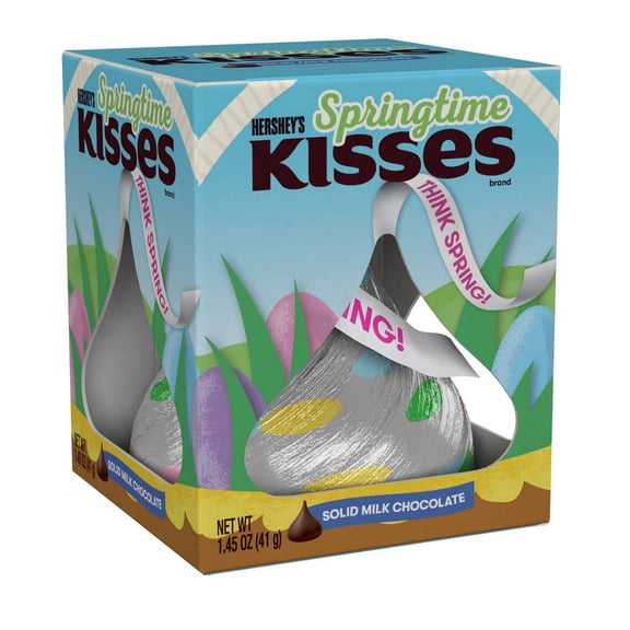 Hershey's Kisses Solid Milk Chocolate Easter Candy - 1.45 oz
